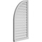 Ekena Millwork Quarter Round Top Left Surface Mount PVC Gable Vent w/ 2"W x 2"P Brickmould Sill Frame, 22"W x 42"H GVPQL22X4203SF - alternate 5